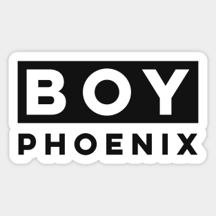 Boy Phoenix Sticker